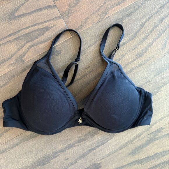 ThirdLove Black 24/7 Classic Contour Plunge Bra - Picture 1 of 2